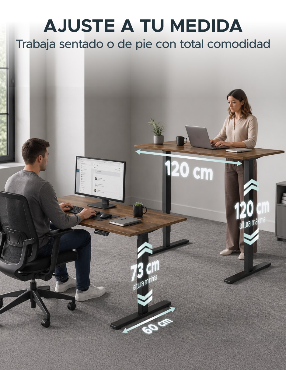 Escritorio armable de madera 10